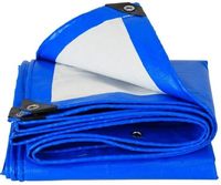 Tissu tissé laminé enduit de polyéthylène renforcé, imperméable et robuste pour la construction de toitures et de bâches extérieures