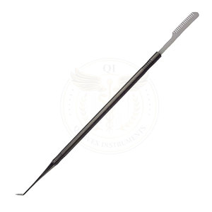 Outil professionnel de lifting des cils en acier inoxydable avec logo personnalisé, réutilisable et durable pour usage en salon - Product Image 1