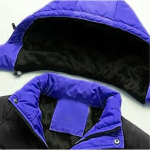 Wholesale Custom Printed <b>Camouflage</b> Embroidery Waterproof Windproof Hooded Puffer Jacket for Men Lightweight High Street Style - Product Image 5