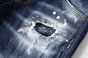 Jean pour homme coupe droite le plus vendu – Pantalon en denim slim pour homme – Jean décontracté en denim pour homme – Fabriqué au Pakistan - Product Image 4