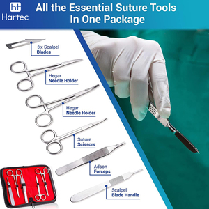 Almohadilla de silicona realista con heridas precortadas, buen proveedor, nueva tendencia, kit de sutura totalmente personalizado para estudiantes de medicina - Product Image 2