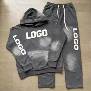 Conjunto Deportivo Unisex para Hombre, Pantalones Deportivos, Sudadera con Capucha Extra Grande, 100% Algodón, Impresión Personalizada - Product Image 5