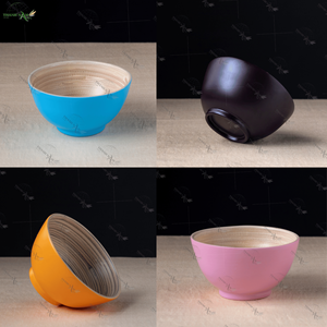 Bol en bambou écologique pour un usage quotidien et un service de fête - Product Image 5