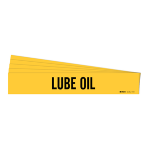 Etiqueta Adhesiva Industrial Brady LUBE OIL para Tuberías, para Uso en Interiores y Exteriores - Product Image 3
