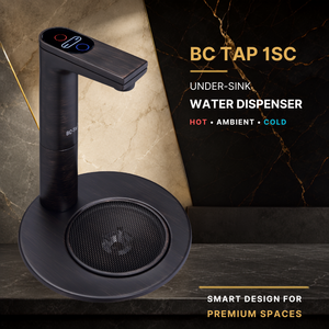 เครื่องทำน้ำร้อนน้ำเย็นใต้ซิงค์ AQUATEK รุ่น BC TAP 1SC พร้อมก๊อกแบบสัมผัส สำหรับสำนักงานและสถานที่ทำงาน - Product Image 1