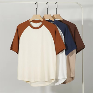 Camisetas Blancas de Algodón de Alta Calidad al por Mayor, Diseño Nuevo, Camisetas con Dobladillo Curvo Extra Grande para Hombre con Tu Logotipo - Product Image 6