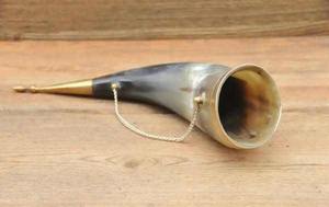 Jarra Vikinga de Cuerno Hecha a Mano, Jarra para Beber Cerveza de Cuerno de Búfalo |   Estilo Europeo Ecológico, Tamaño Personalizado - Product Image 6