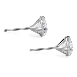 Pendientes de Diamantes Redondos de Laboratorio de 1.60 Quilates TW, Joyería de Lujo para Mujer - Product Image 2