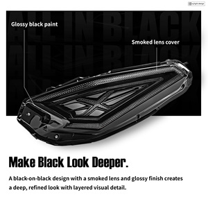 Feu arrière Xmax V2 avec écran LED RGB et 2 lentilles, nouveau design AJLIGHT pour moto 300 2023, rénovation/mise à niveau, garantie 12 mois - Product Image 3