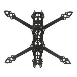 Hot Mark4 7 \ "FPV Freestyle RC Racing Drone Frame Kit 3K Carbon Fiber Quadcopter avec 295mm d'épaisseur de bras Sports Drones - Product Image 6