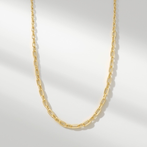 18K <b>Gold</b> Cable Chain Necklace Jewelry for Women Real <b>Gold</b> Fine Chain Minimalist <b>Gold</b> Necklace Luxury Jewelry OEM Supplier - Product Image 5