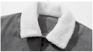 Chaqueta de Motocicleta de Lana Delgada de Invierno de Manga Larga de Alta Calidad para Hombre, Impermeable, Venta al Por Mayor de Moda - Product Image 3