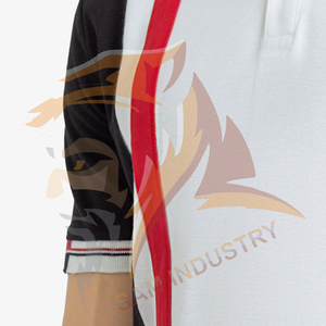 Polo homme uni personnalisé avec logo imprimé, prix usine, respirant et anti-humidité, vente en gros - Product Image 2