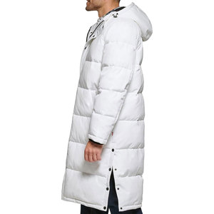 <b>Men's</b> Arctic Cloth Extra <b>Long</b> Parka <b>Jacket</b> Warm Insulated Winter Coat Hooded Cold Weather Outerwear Casual Layered Heavy <b>Jacket</b> - Product Image 2