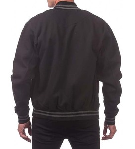 เสื้อแจ็คเก็ตวาร์ซิตี้ผ้าฝ้ายสั่งทำสำหรับผู้ชาย ขายส่งสำหรับมหาวิทยาลัยและวิทยาลัย, เสื้อแจ็คเก็ตเบสบอลผ้าฟลีซวาร์ซิตี้สำหรับผู้ชายแบบสั่งทำสำหรับสโมสร - Product Image 5