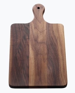 Tabla de Cortar de Madera de Acacia Natural con Asa para Cocina, Hotel, Decoración, para Servir y Cortar Pizza, Queso, Frutas - Product Image 1