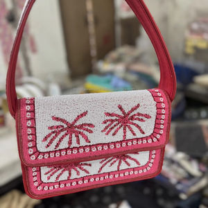 Bolso Bandolera de Mujer, Estilo Bohemio Indio, de Algodón, Impermeable, Ecológico, Ligero, Gran Capacidad, Hecho a Mano, para la Noche - Product Image 1