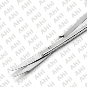 กรรไกรเย็บแผลสำหรับทันตกรรมระดับมืออาชีพ คุณภาพพรีเมียม ได้รับการรับรองมาตรฐาน CE ผลิตจากสแตนเลสสตีล ใช้งานด้วยมือ ระดับ Class I ISO13485 ยี่ห้อ AHI - Product Image 5