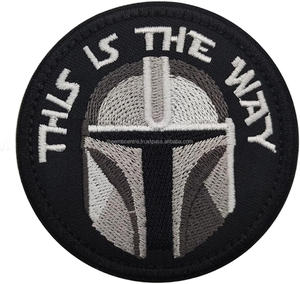 Parches de Pvc personalizados, insignias para ropa, parche de goma de Pvc, precio al por mayor, venta directa de fábrica, insignias de Pvc de goma suave, tela de sarga - Product Image 1