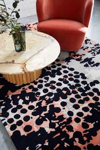 Modern Abstract Hand Tufted Rug | Contemporary Geometric Dotted Carpet | Luxury <b>Wool</b> Area Rug for Living Room Bedroom Hotel - Product Image 3