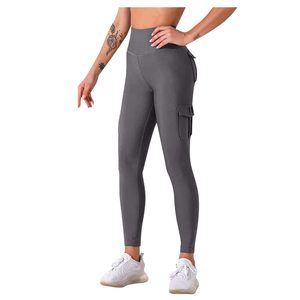 Leggings de equitación para mujer, cintura alta, pantalones de equitación, pantalones de yoga para correr con bolsillo - Product Image 1
