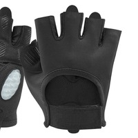 Guantes de Levantamiento de Pesas Transpirables con Logotipo Personalizado, Medios Dedos, para Gimnasio, Hombres, Mujeres, Ciclismo al Aire Libre, Pole Dance, Pesca, Entrenamiento, Fitness