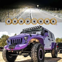 Nouvelle barre lumineuse tout-terrain, phare de conduite bicolore Ember, indice de protection IP68, ajustement universel