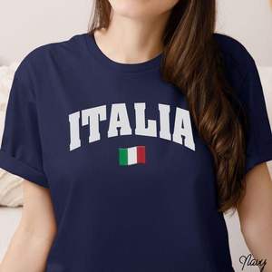 T-shirt Ledis 100% coton premium - Coupe ajustée, manches courtes, tee-shirt d'été avec logo personnalisé, style italien - Product Image 3