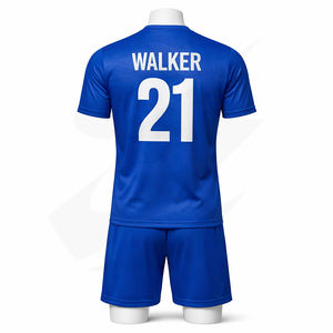 ชุดฟุตบอลแบบกำหนดเอง เสื้อฟุตบอล ระบายอากาศ แห้งเร็ว ผ้าตาข่าย โรงงานขายส่ง ผู้ผลิต - Product Image 2