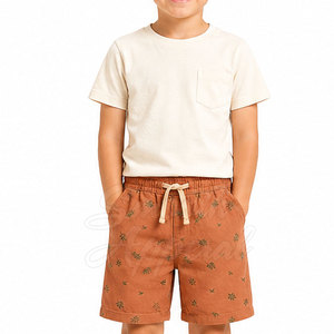Shorts pour garçons, enfants, décontractés, légers, 100% coton, séchage rapide, design confortable, parfaits pour les jeux en plein air, les activités sportives, l'école - Product Image 3