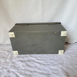 Classic Metal Trunk <b>Box</b> Perfect For Old Memorabilia <b>Keepsakes</b> And Long Term Storage Durable Quality Handcrafted From India - Product Image 5