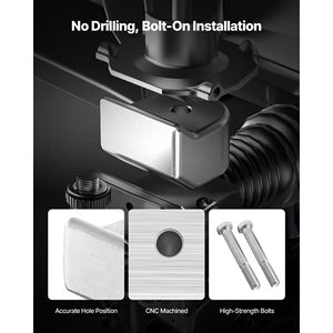 Kit di Sollevamento Anteriore in Alluminio Forgiato da 2 Pollici per Ford F250 F350 Super Duty 4WD Heavy Duty 2005-2024, 2 Pezzi - Product Image 4