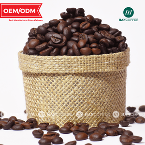 HANCOFFEE 100% Arábica Robusta Café de grano entero tostado medio Buena calidad Al por mayor Embalado en bolsas Precio estándar - Product Image 5