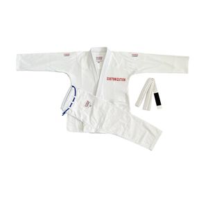 ชุดคาราเต้คุณภาพพรีเมียม ชุดยูนิฟอร์มคาราเต้สั่งตัดสำหรับเด็กและผู้ใหญ่ ชุดยูนิฟอร์มศิลปะการต่อสู้สั่งตัดสำหรับฝึกซ้อม - Product Image 6