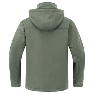 Chaqueta cortavientos ligera de secado rápido con capucha para actividades al aire libre, entrenamiento, viajes y uso en todas las estaciones. - Product Image 2