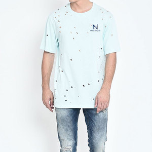 Camiseta Extra Grande para Hombre, Diseño Desgastado, 100% Algodón, Fabricación Personalizada, Gran Cantidad, Cómoda y Transpirable - Product Image 2