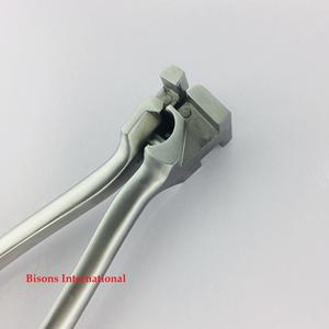 Kit d'instruments chirurgicaux en acier inoxydable pour la réconstruction de plaques osseuses orthopédiques manuelles Bisons Wholesale - Product Image 4