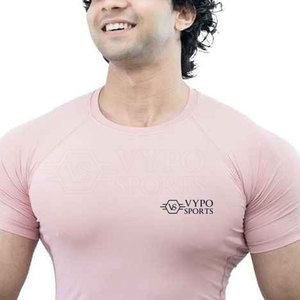 T-shirt décontracté pour homme en coton 100% tricoté de haute qualité, lavé, col rond, tissu doux, confortable, respirant, idéal pour un usage quotidien - Product Image 4