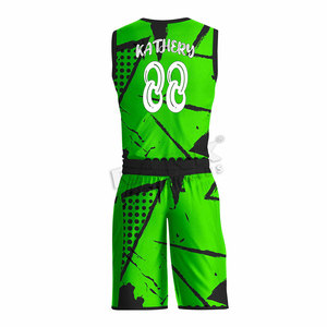 Tenue de basketball personnalisée OEM à séchage rapide – Maillot et short de basketball sur mesure - Product Image 2