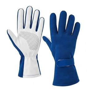 Guantes Profesionales para Carreras de Autos, Resistentes al Fuego, Tela Nomex, Diseño de Palma de Alto Agarre, Impermeables, Ligeros, Dedos Completos, para Pista - Product Image 1