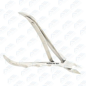 Pince à cuticules en acier inoxydable unilatéral de qualité supérieure avec poignée d'empreintes digitales coupe-ongles de précision de vente chaude - Product Image 3