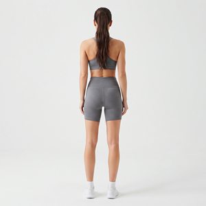 Shorts de cyclisme pour femmes de haute qualité, décontractés, 100% nylon et élasthanne, respirants, confortables, coupe régulière, taille haute - Product Image 2