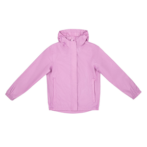 Custom Lightweight Waterproof Pink Windbreaker <b>Jacket</b> Women Hooded Outdoor Sportswear Breathable Raincoat Windproof Casual Coat - Product Image 1