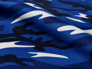 Sudadera con Capucha Azul Sólida con Estampado Digital, Gruesa, para Hombre, Corte Regular, con Bolsillo, Impermeable, Transpirable y Ecológica - Product Image 5