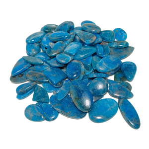 Apatita, Piedra Preciosa Suelta al por Mayor, Lote de Cabujones para Joyería, Precio por Kilo, Color Azul Océano - Product Image 1