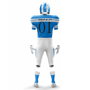 Wholesale Youth Uniform Practice Football Sets Rugby Wear Soccer Uniform Kits Printed Design Your Own Football Uniform - Product Image 6