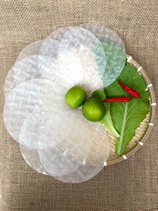 Vietnam Exporter Rice <b>Paper</b>, Wrapped <b>Spring</b> <b>Rolls</b>, Round/Square Shape, 16cm 18cm 20cm Size, Bánh Tráng, Free Sample - Product Image 3