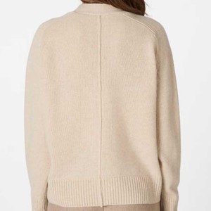 Insulated Women's Knit Sweater - <b>Thick</b> Warm Winter Pullover Top - High Quality Soft Ladies Cold Weather <b>Jumper</b> 2026 breathable - Product Image 3