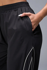 Wholesale Women's Wide Leg Track Pants <b>Lightweight</b> Training Sports Pants Elastic Waist Fitness Gym <b>Joggers</b> - Product Image 2