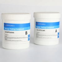 Kit de résine et durcisseur époxy bicomposant thermiquement conducteur noir pour encapsulation de transformateurs et stators de moteurs